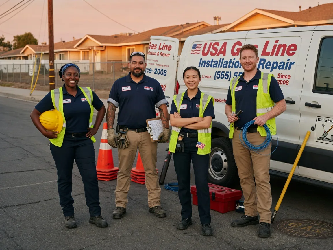 Gas Line Installation company in Harris, IA